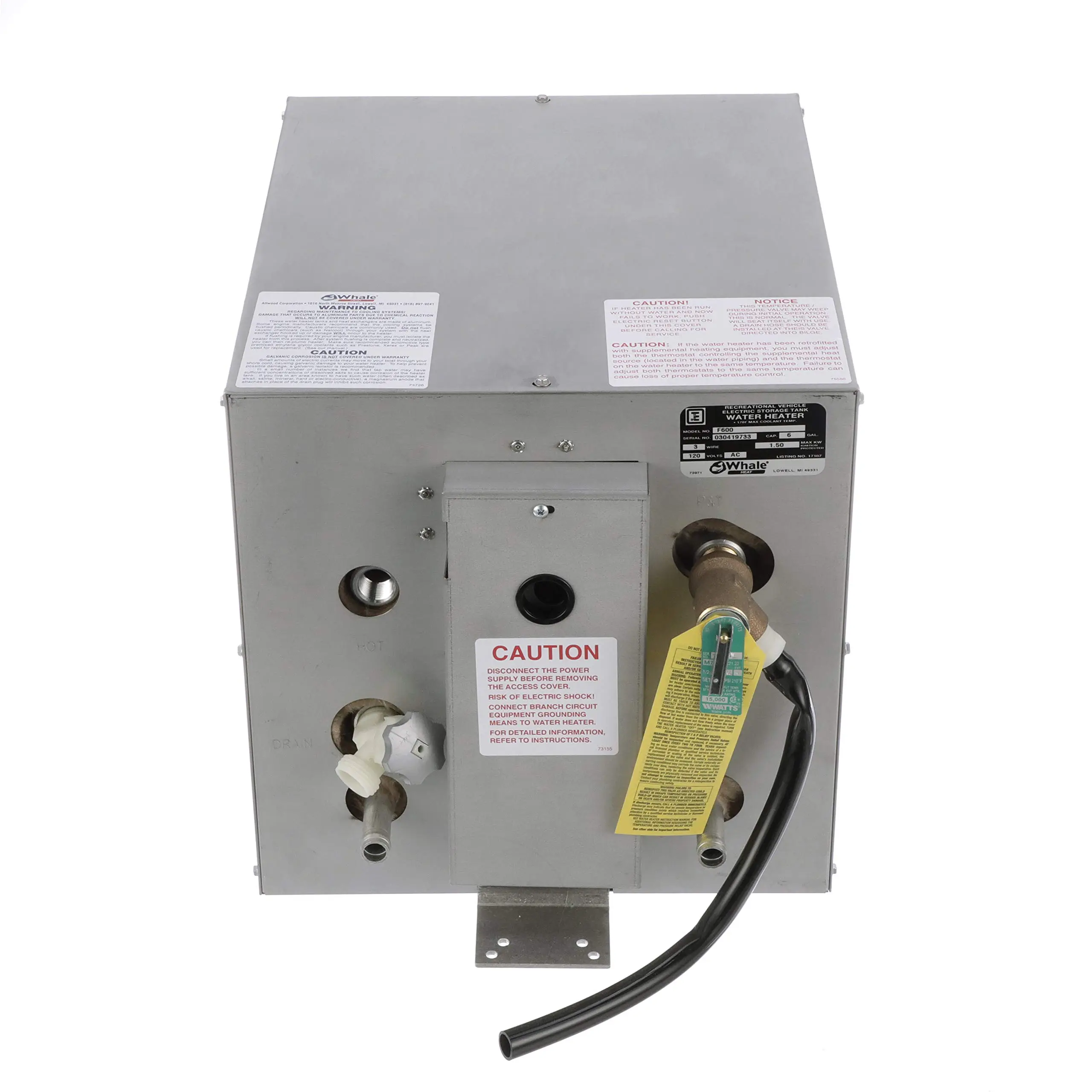 WHALE Seaward Marine & RV Hot Water Heaters