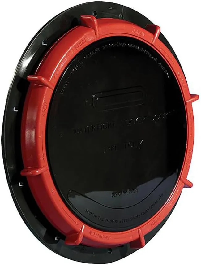 WATERTIGHT LOCKER DOOR TYPE TCL/4 (originally Henderson TCL4), black port