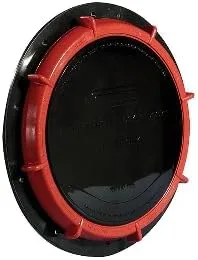 WATERTIGHT LOCKER DOOR TYPE TCL/4 (originally Henderson TCL4), black port