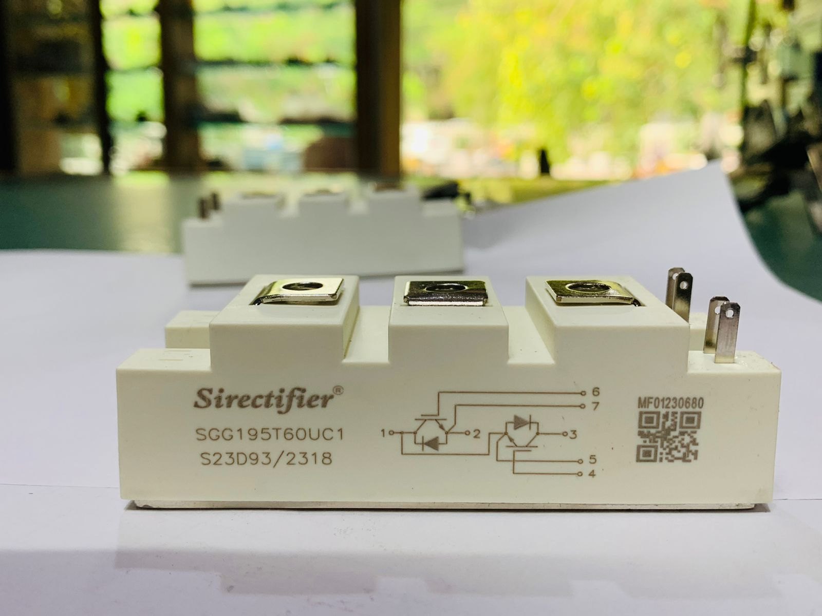 SIRECTIFIER IGBT MODULE 200A /600V SGC195T60UC1