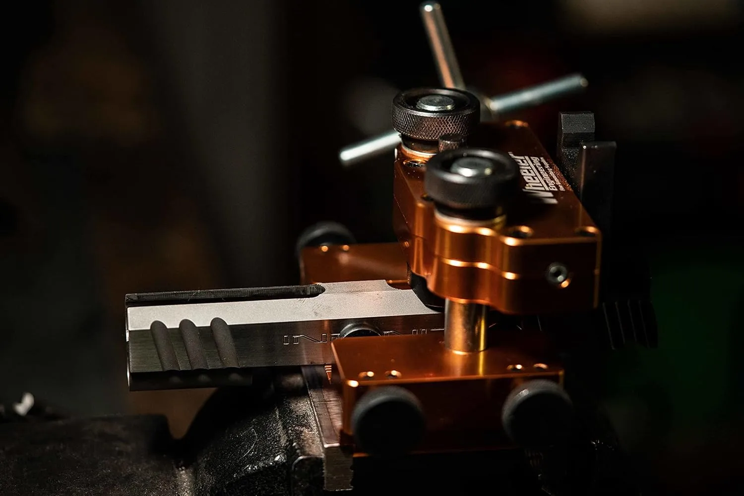 Wheeler Engineering Armorer's Handgun Sight Tool with Heavy-Duty Construction and Reversible Assembly for Handguns