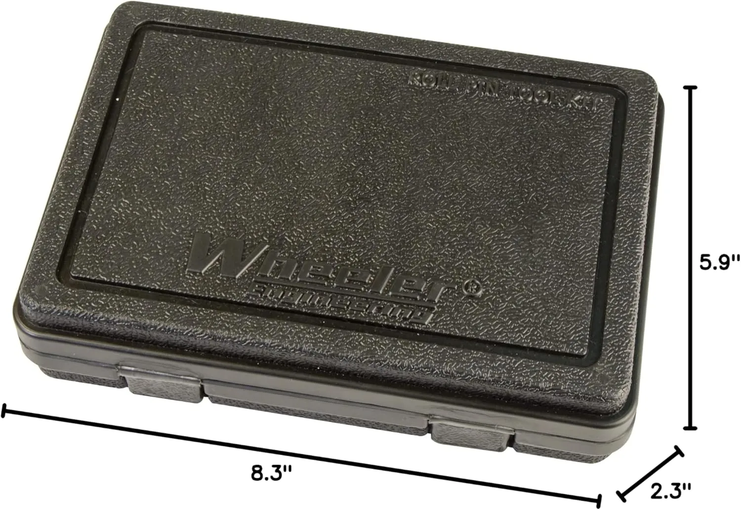 Wheeler Master Roll Pin Punch Set with Dual Sided Hammer, Roll Pin Punches and Starters, Storage Case for Gunsmithing, silver
