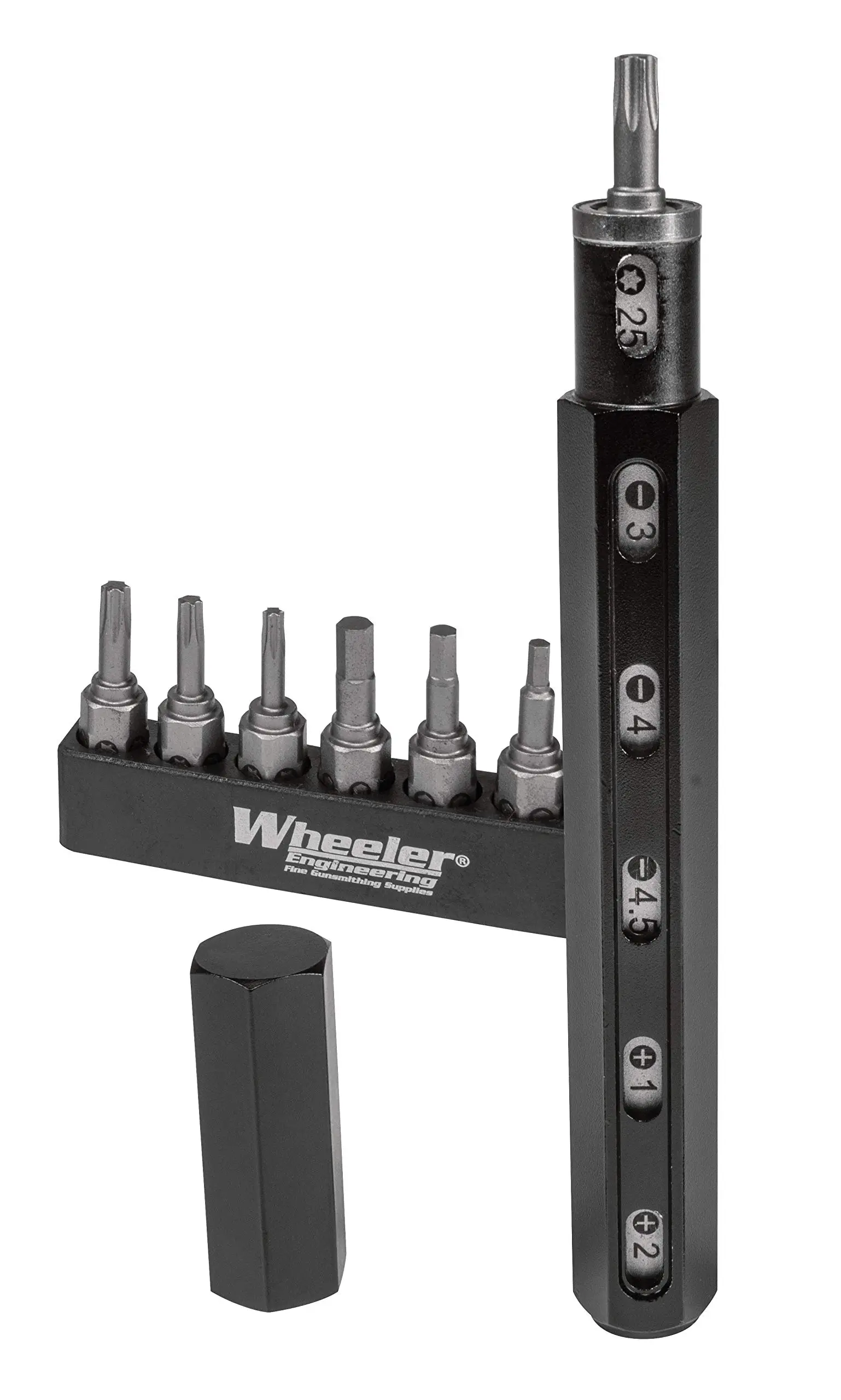 WHEELER Multi-Driver Tool Pen with Aluminum Handle for Gunsmithing and Firearm Maintenance