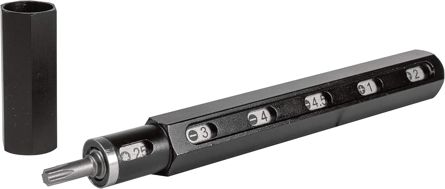 WHEELER Multi-Driver Tool Pen with Aluminum Handle for Gunsmithing and Firearm Maintenance