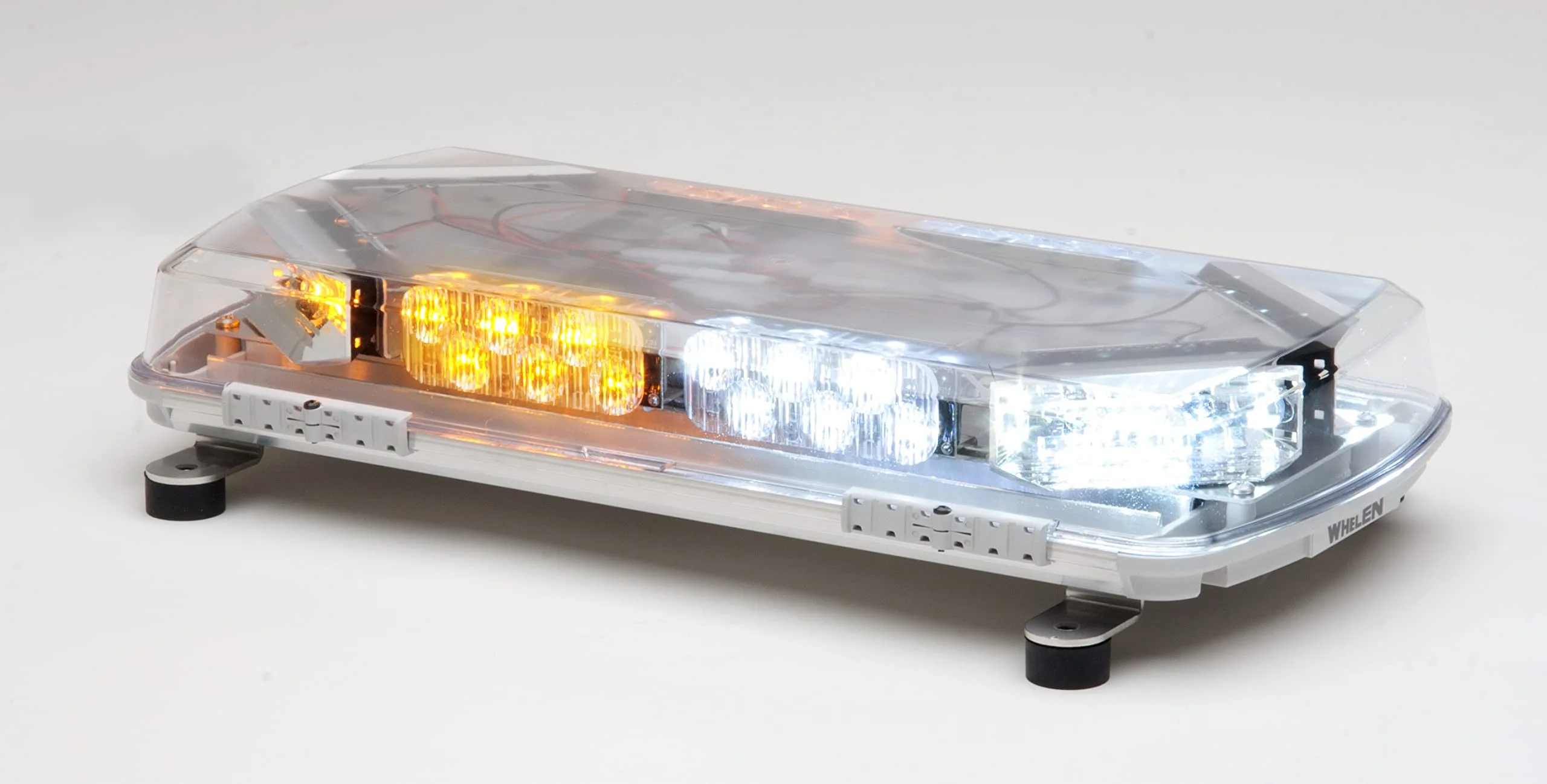 WHELEN MC16PF Mini Century Lightbar 16" With Perm Mount Kit (Amber/White)