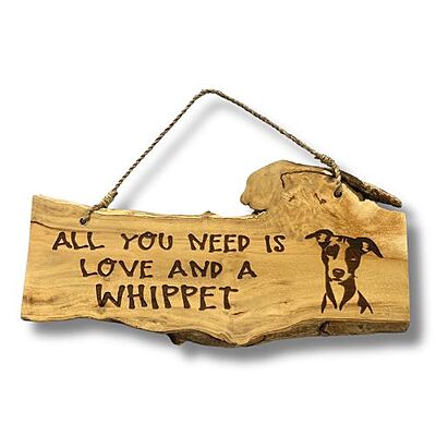 Dog Wooden Sign - Large Dog Wooden Sign - Large