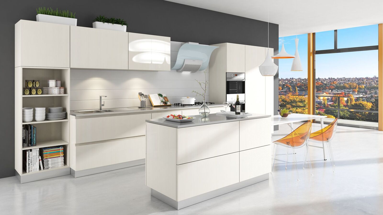 ONE SKIN PANELS-WHITE BIRCH/HIGH GLOSS/18MM