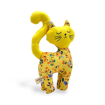 Mèo Thiên Thần 2 - Thủ Công Nhồi Bông, Vải Cotton