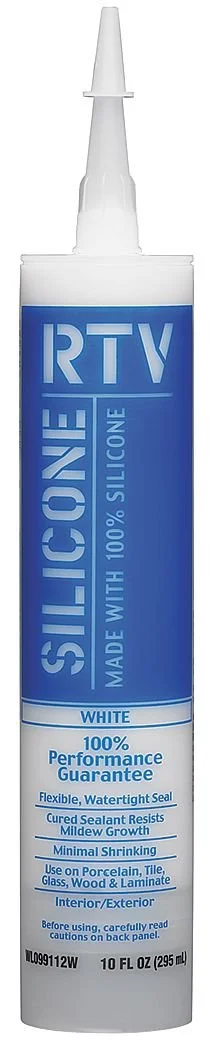 Contractor RTV Silicone Sealants - white 10 oz contractor silicone [Set of 12]