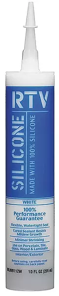 Contractor RTV Silicone Sealants - white 10 oz contractor silicone [Set of 12]