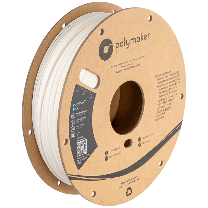 PolyMax PLA(1.75mm, 750g) White
