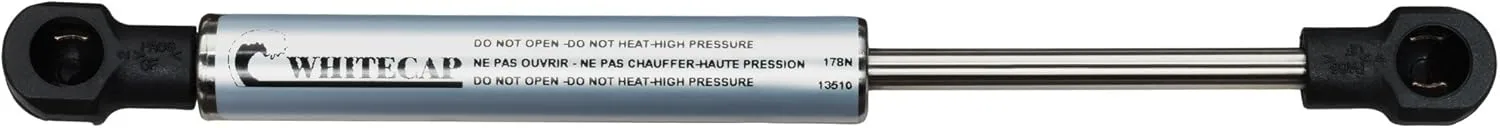 Whitecap G-3460SSC 20in Stainless Steel Gas Spring - 60 lb
