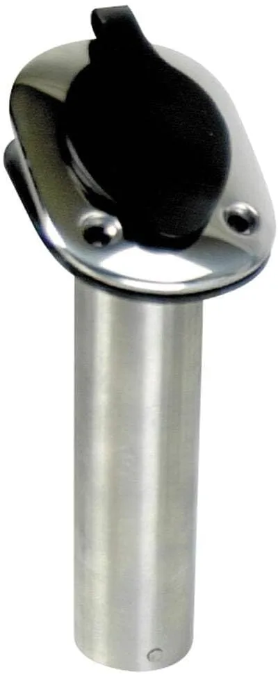 Whitecap 30° Flush Mount Rod Holder - 304 Stainless Steel - 9-1/4"
