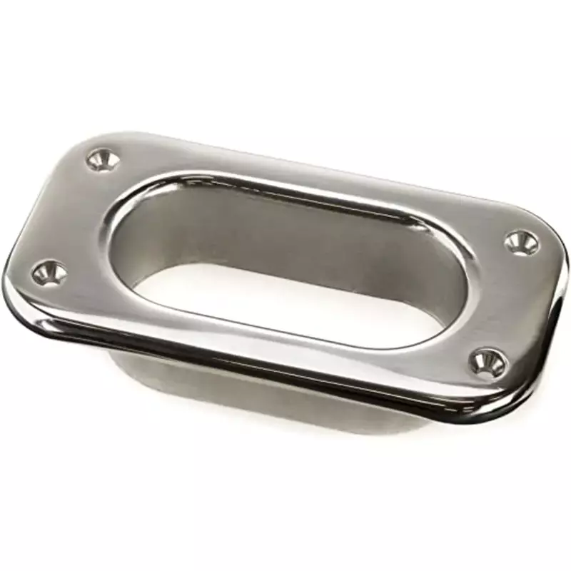 WHITECAP 6128C 316 S.S. Hawse Pipe - 4" x 2"