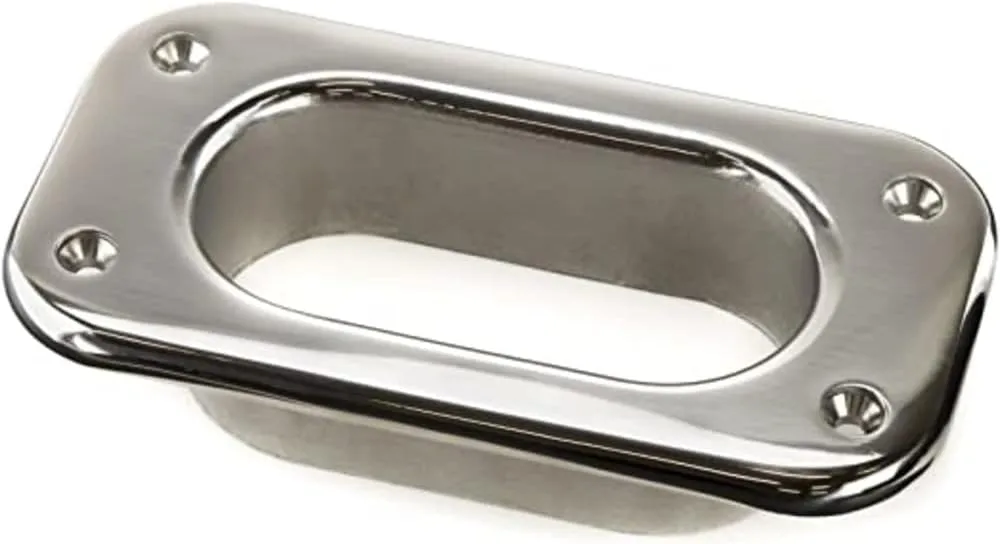 WHITECAP 6128C 316 S.S. Hawse Pipe - 4" x 2"