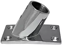 Whitecap 316 Stainless Steel 60 Deg Rectangular Base 1''