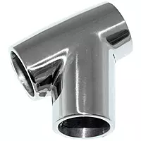 316 Stainless Steel 60 Deg Universal Tee 1" (WHITECAP 6193C)