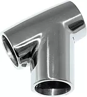 316 Stainless Steel 60 Deg Universal Tee 1" (WHITECAP 6193C)