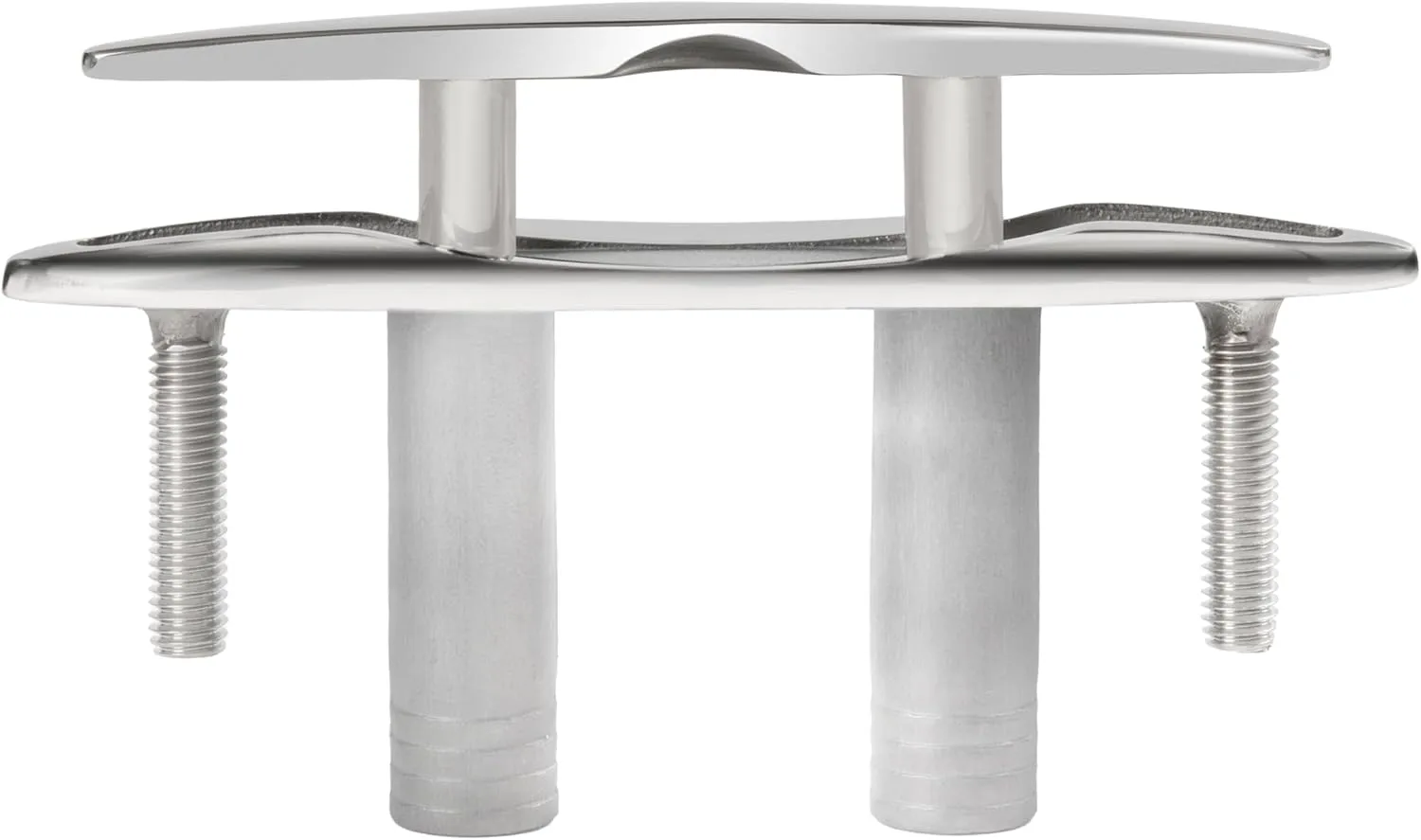 Whitecap 316 Stainless Steel Pull-Up Cleat 6 in Bluewater