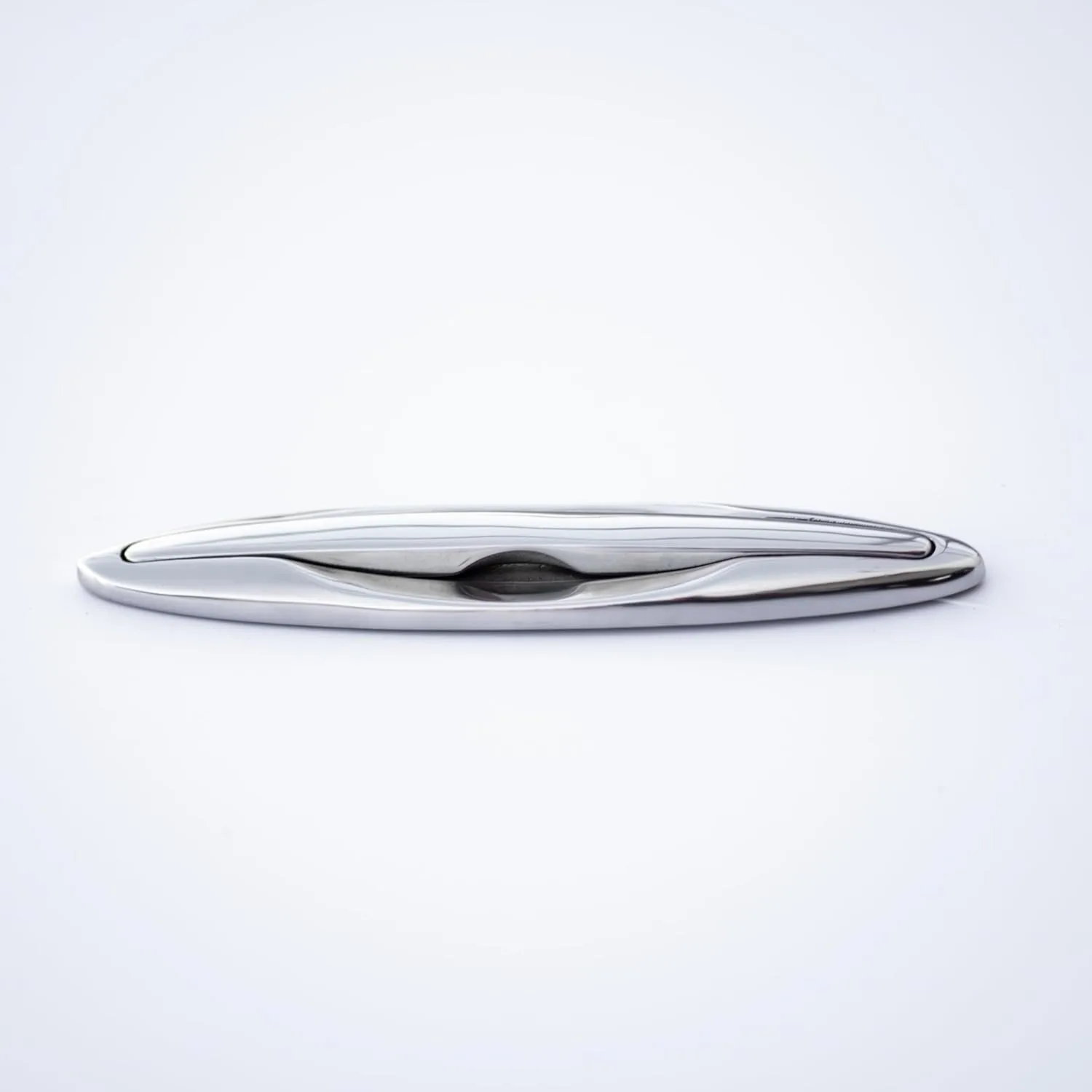 Whitecap 316 Stainless Steel Pull-Up Cleat 6 in Bluewater