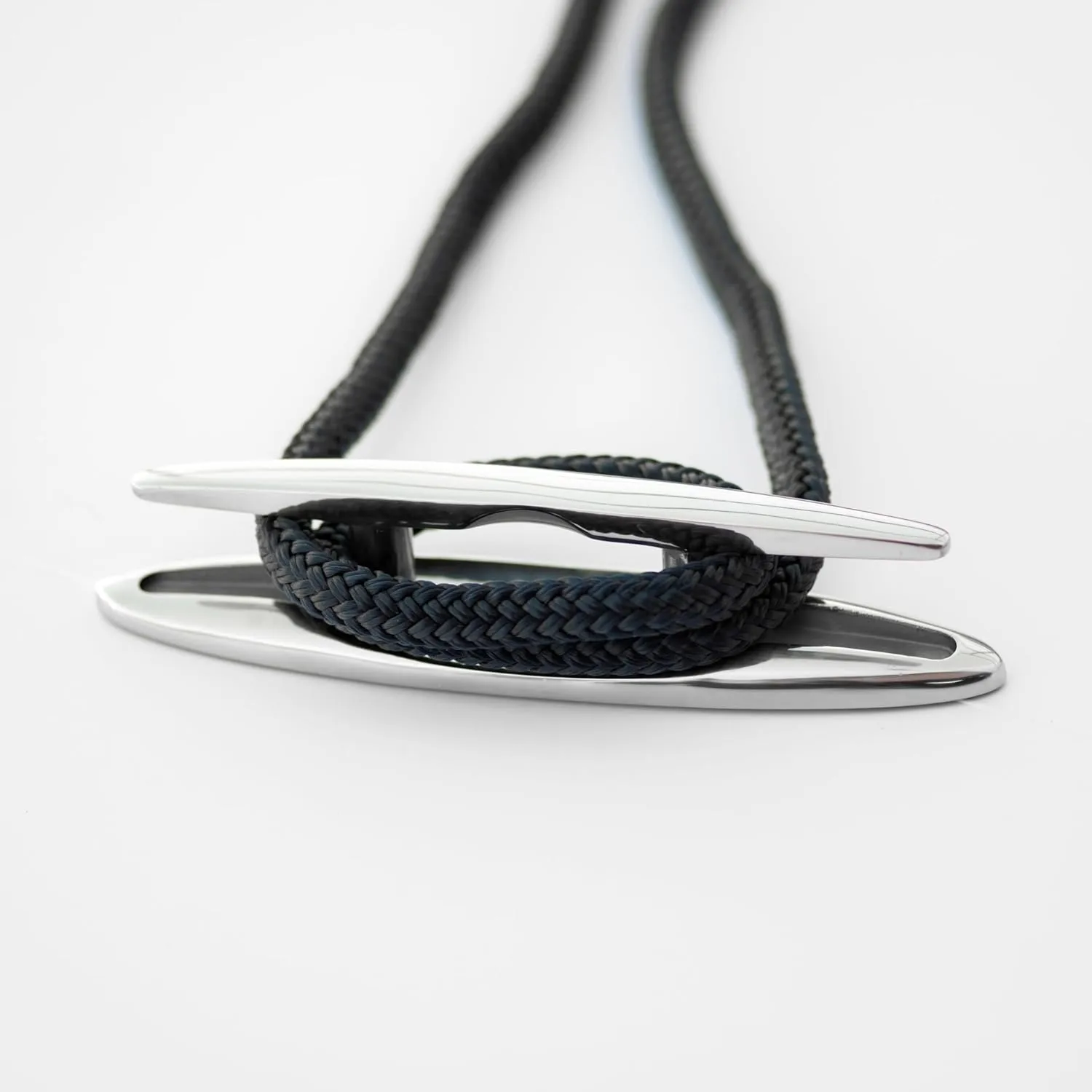 Whitecap 316 Stainless Steel Pull-Up Cleat 6 in Bluewater