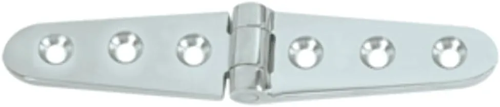 Whitecap 3430BP Nylon Side Mount/Slide Deck Hinge for 0.850 Track - Black, Pair