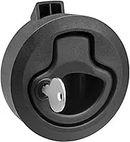 Whitecap 3228BC Black Nylon Locking Slam Latch