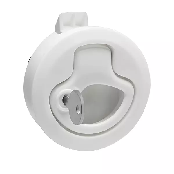 Whitecap 3228WC Nylon Locking Slam Latch - White