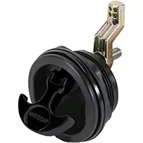 Whitecap 3230BC Nylon Non-Locking T-Handle - Black 4H x 6L x 4W