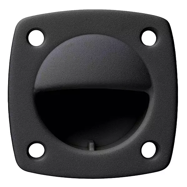 Whitecap 3360BC Nylon Flush Pull - 2-1/4", Black