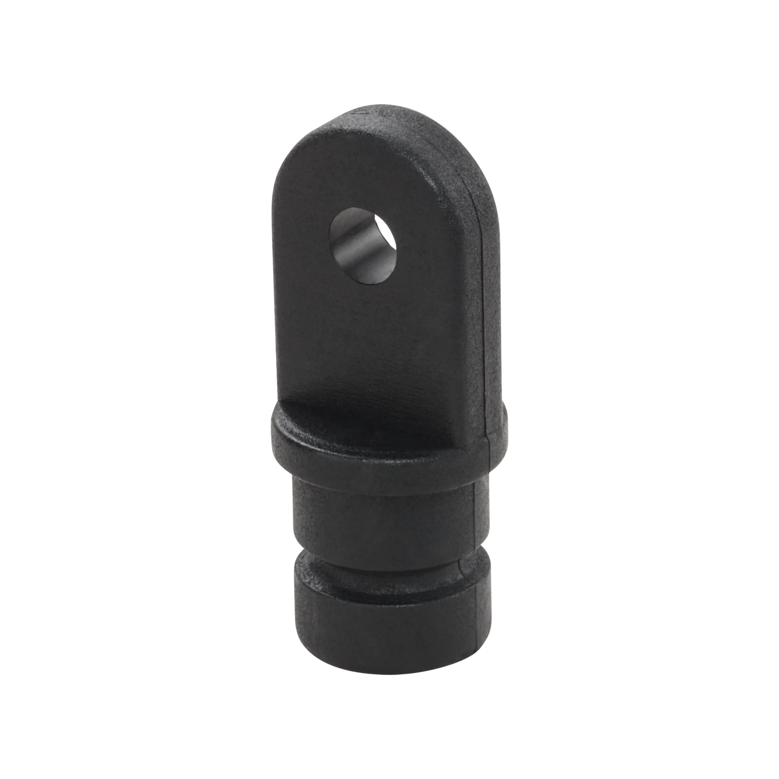 Whitecap 3402BP Nylon 3/4" Inside Eye Top Fitting - Pair, Black