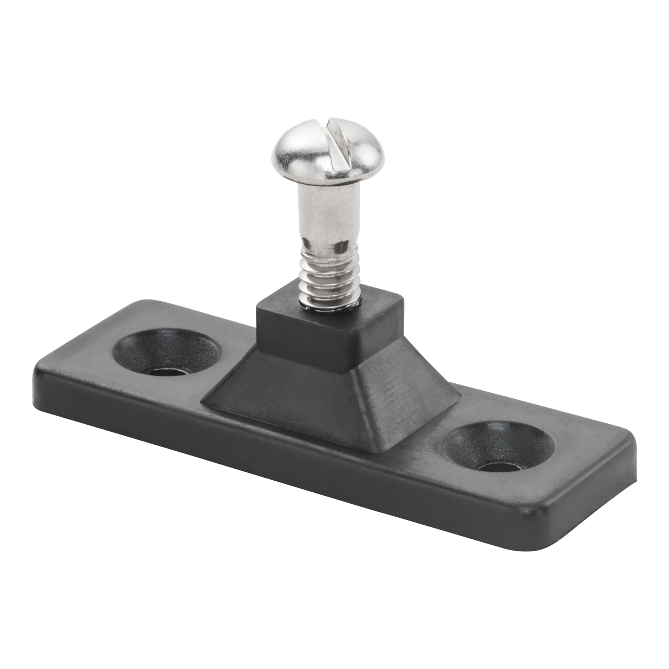 Whitecap 3415BP Nylon Side-Mount Deck Hinge - Black, Pair