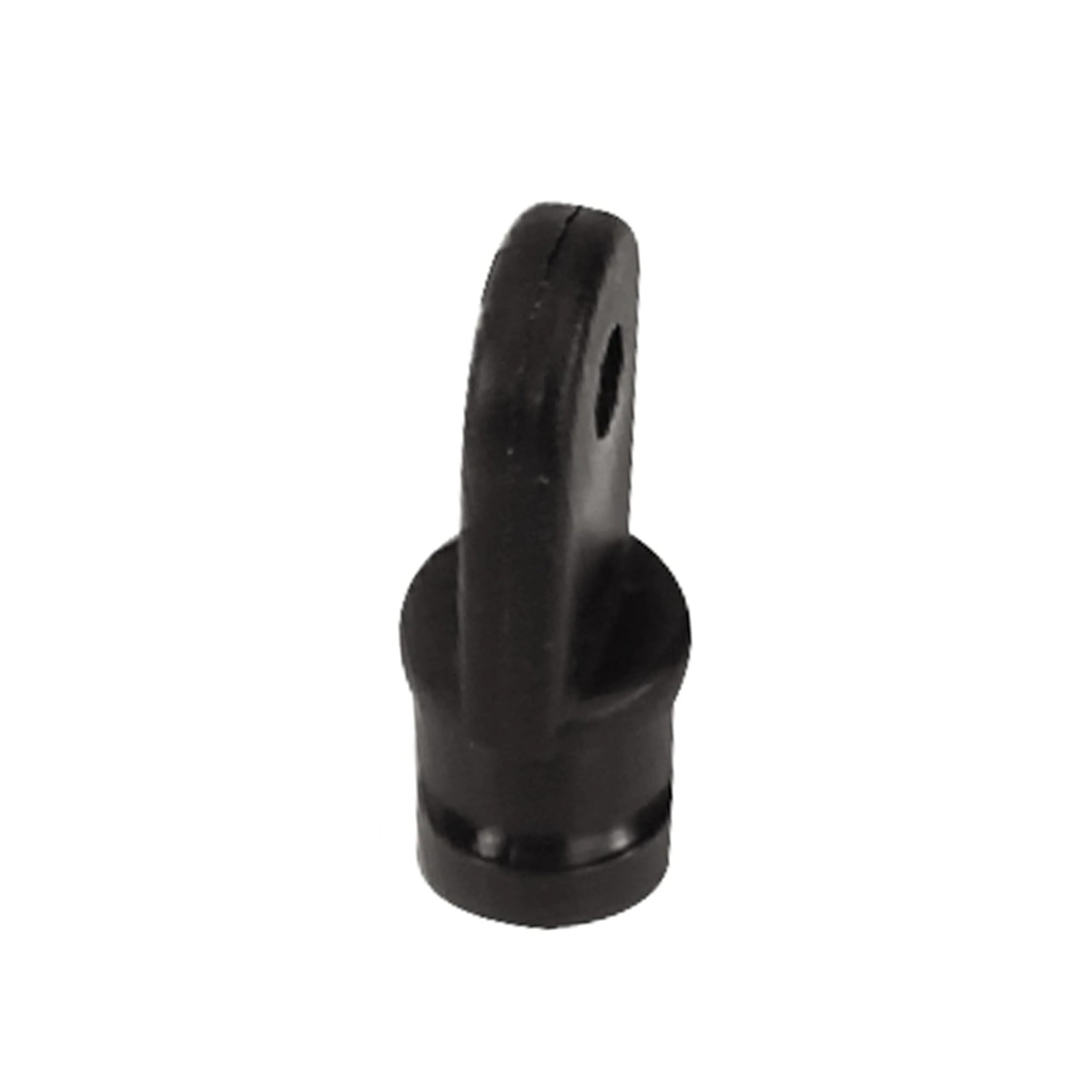 Whitecap 3417BP Nylon 7/8" Inside Eye Top Fitting - Black