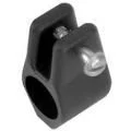 Whitecap 3418BP Nylon 7/8" Jaw Slide - Black, Pair
