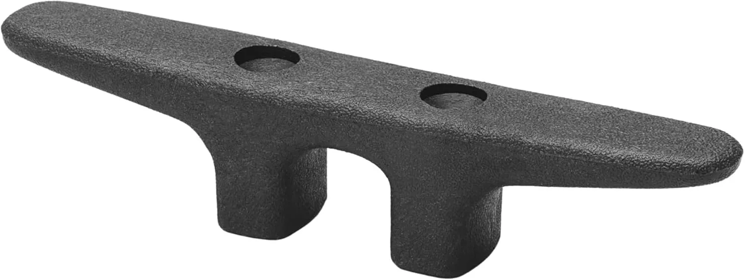 Whitecap Industries 3421BP Nylon Cleat - 6", Black