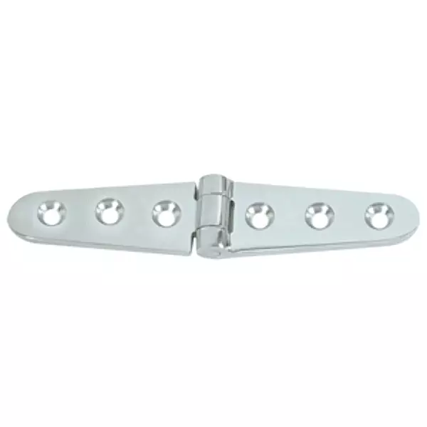 Whitecap 3430BP Nylon Side Mount/Slide Deck Hinge for 0.850 Track - Black, Pair