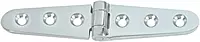 Whitecap 3430BP Nylon Side Mount/Slide Deck Hinge for 0.850 Track - Black, Pair