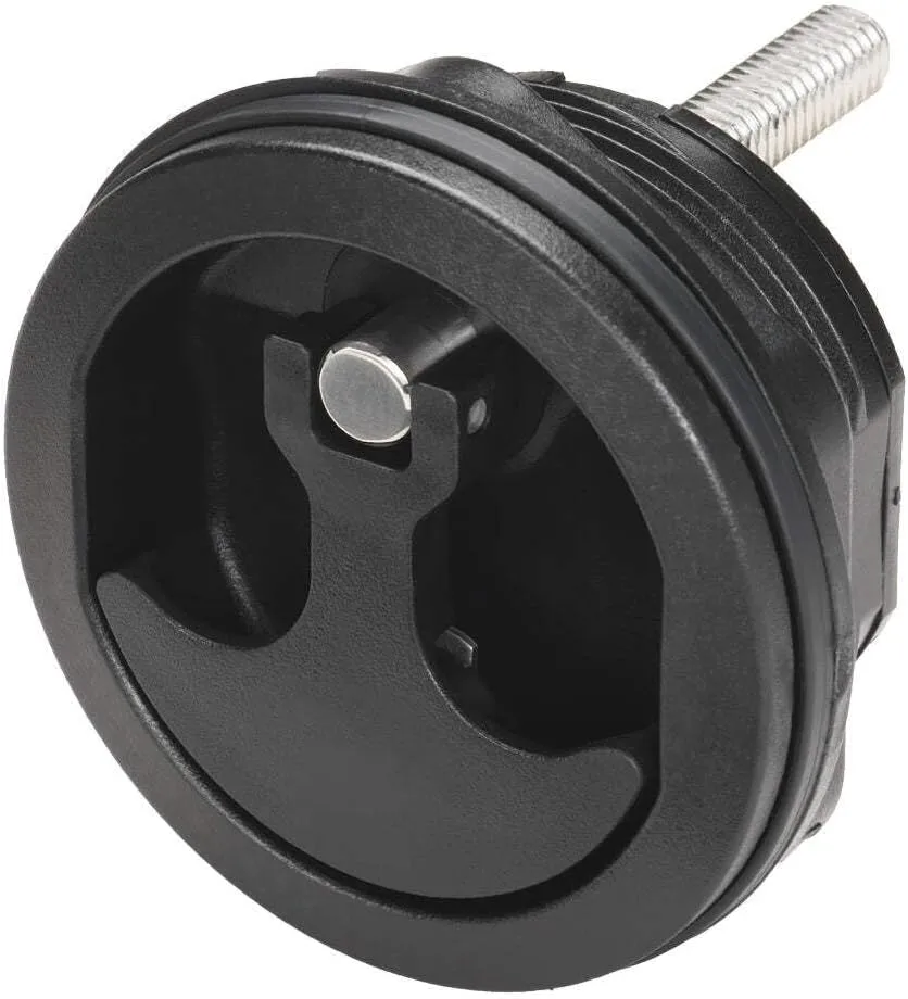 Whitecap 3730BC Nylon Compression Handle - Non-Locking, Black