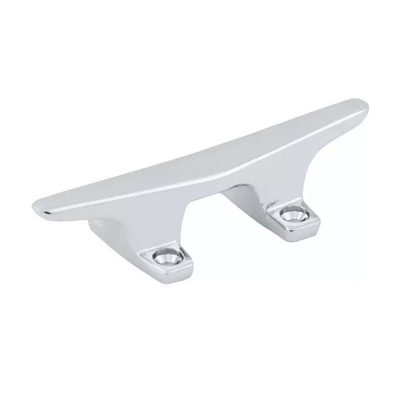 Whitecap 4-1/2" Chrome-Plated Zamac Hollow Base Cleat