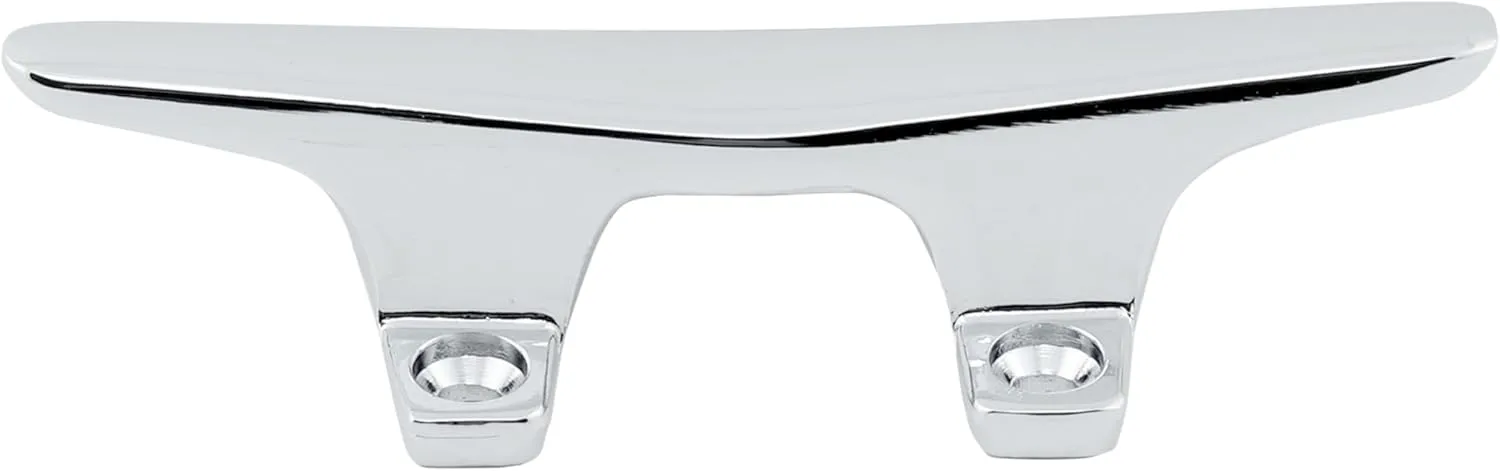 Whitecap 4-1/2" Chrome-Plated Zamac Hollow Base Cleat