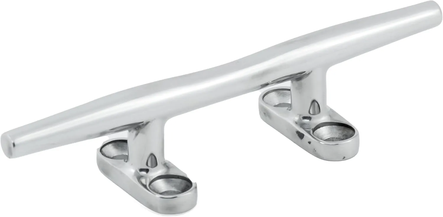 Whitecap Industries 6009C Stainless Steel Hollow Base Cleat - 6"