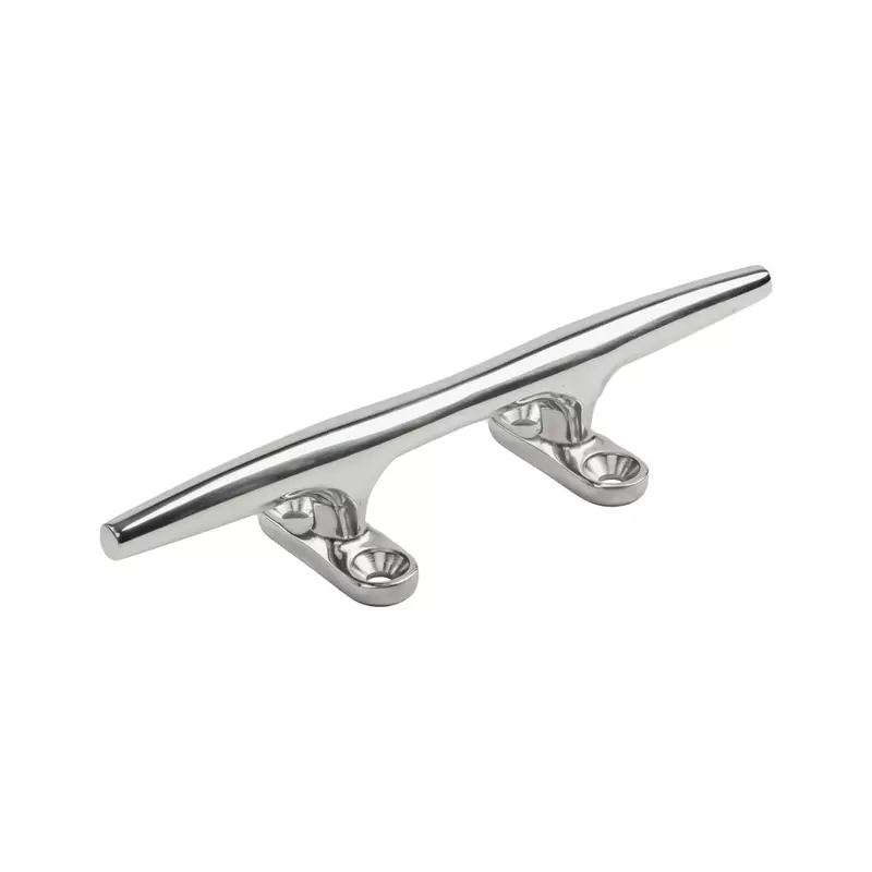 Whitecap 6010C 8" Stainless Steel Hollow Base Cleat