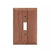 Whitecap 60172 Teak Switch Cover/Switch Plate