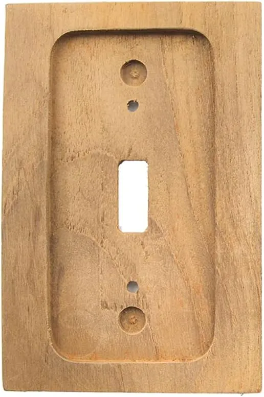 Whitecap 60172 Teak Switch Cover/Switch Plate