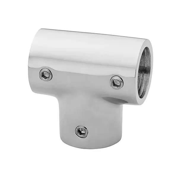 Whitecap 7/8 in 90° Stainless Steel Tee