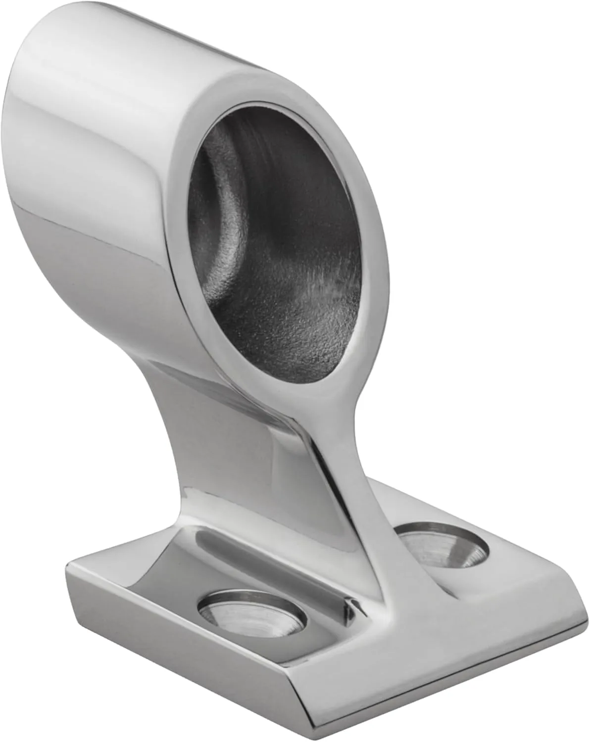 Whitecap 6080C 120° Handrail End Stanchion - 7/8" Tube, 316 SS