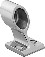 Whitecap 6080C 120° Handrail End Stanchion - 7/8" Tube, 316 SS