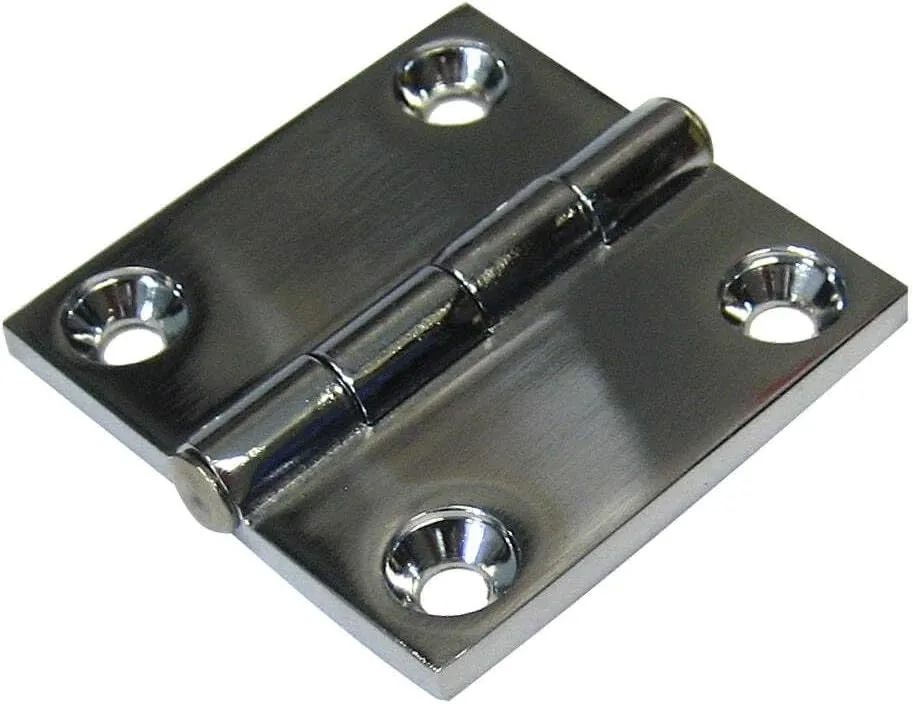 Whitecap 6163C Butt Hinge 1 1/2" x 1 1/2" S.S. Pair