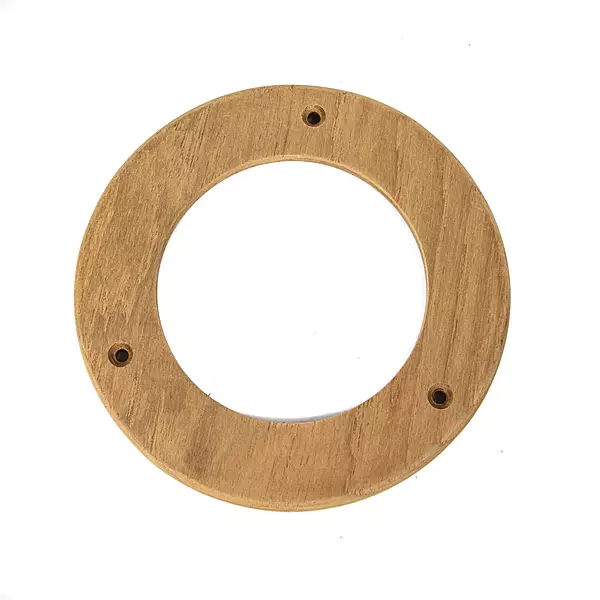 Whitecap Teak Trim Ring - 4" Inner Diameter Opening