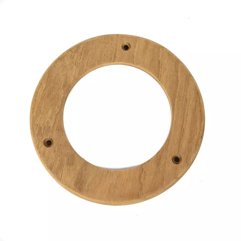 Whitecap Teak Trim Ring - 4" Inner Diameter Opening